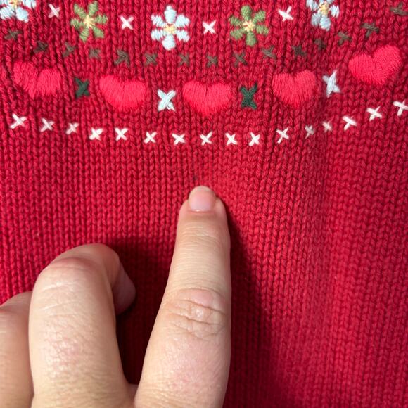 Gymboree Heart Knit Sweater - Picture 3 of 6